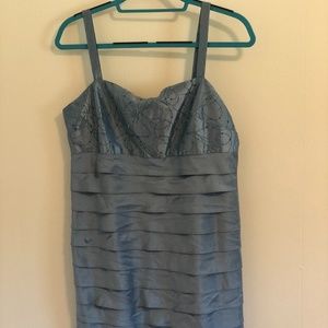 NEW R&M Richards Blue/Periwinkle Dress Size 12P